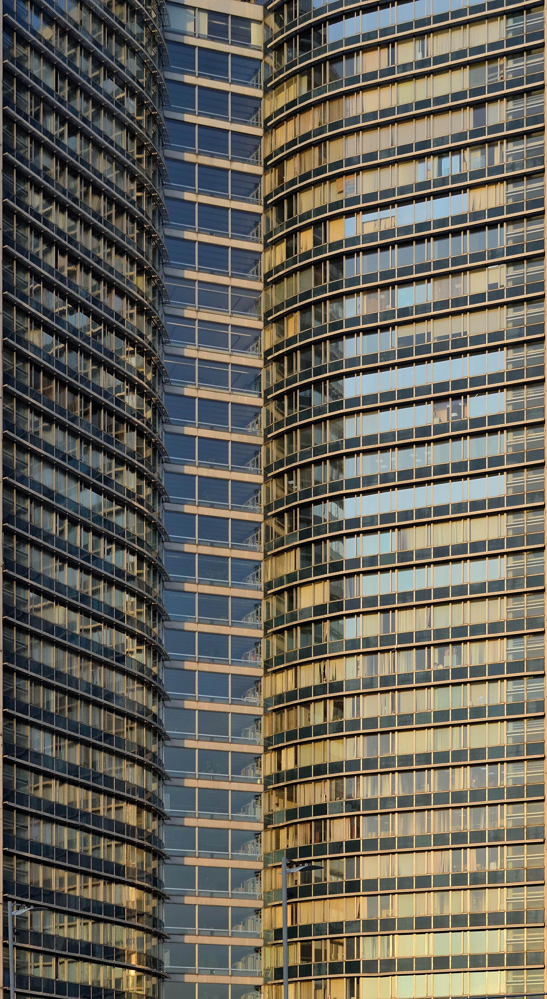 Western facade of the former Comecon building in Moscow, 2023