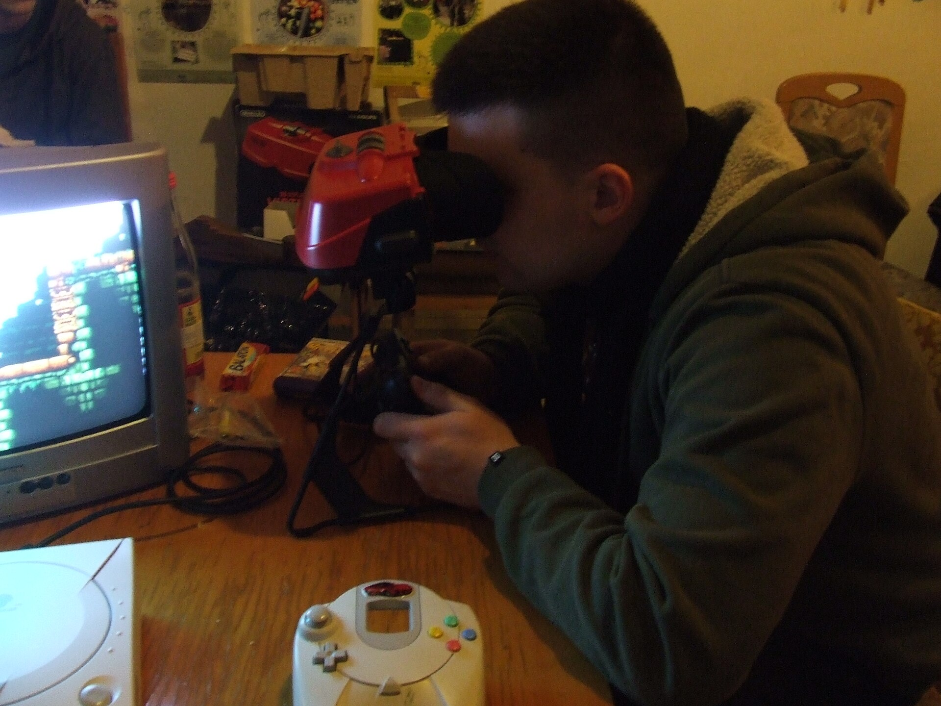 A Nintendo Virtual Boy console photographed in Budapest in 2016